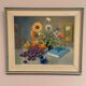 Huile sur toile suédoise – « Nature morte » par K. Eliasson