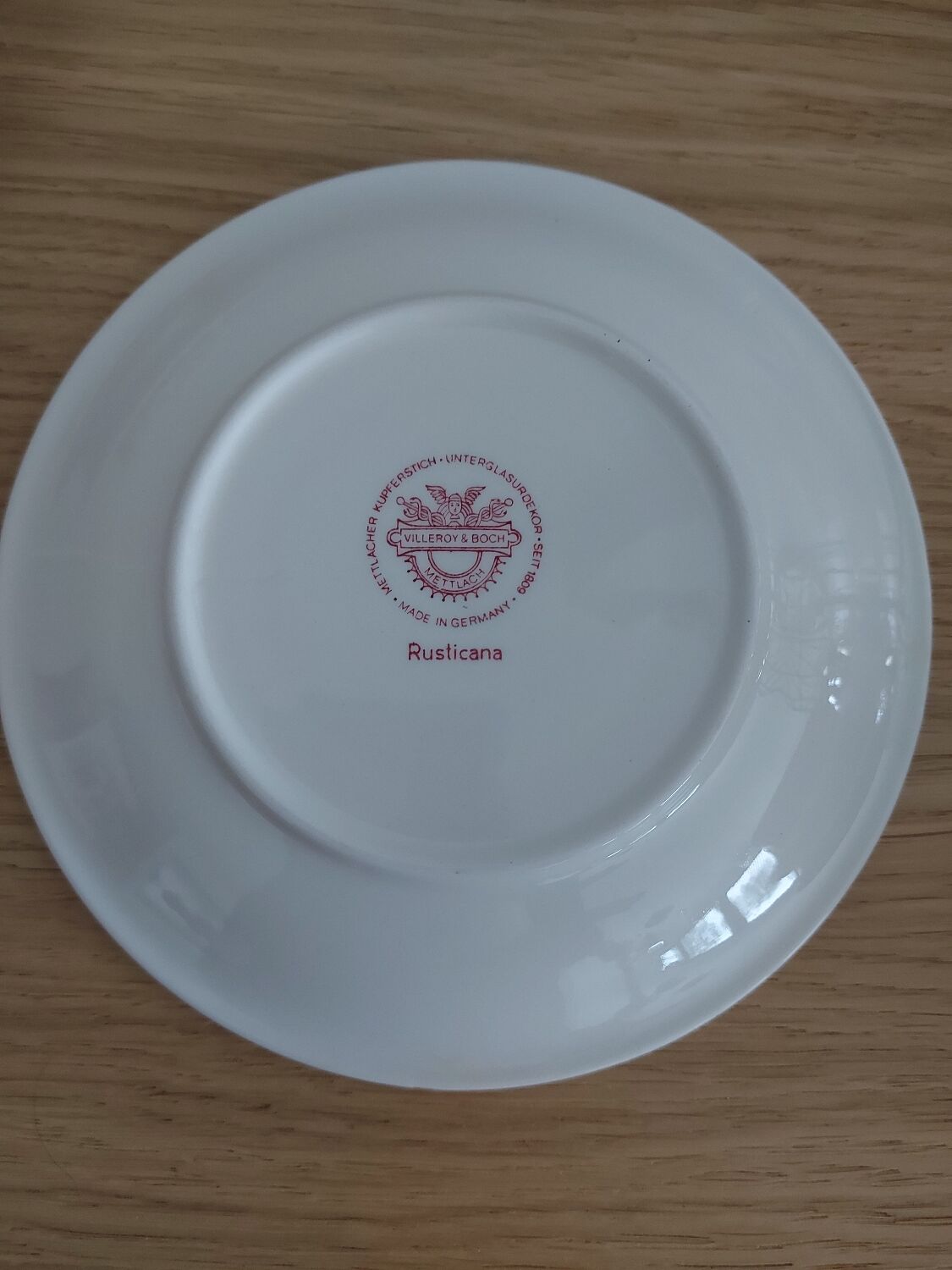 4 coffee cups and 4 sub-cups Rusticana Villeroy and Boch