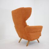 1960s Wing Chair, Czechoslovakia