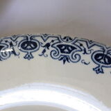 3 flat plates from Gien, Montmorency model