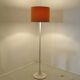 Tulip base floor lamp Aluminor 1970