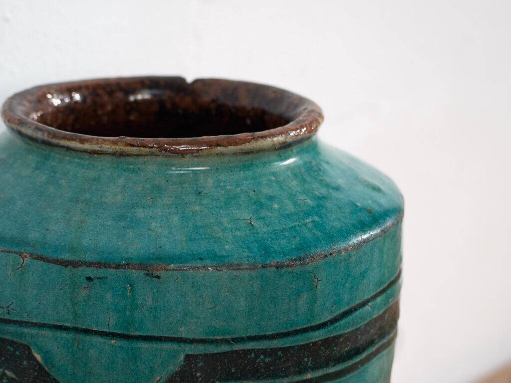 Ancient emerald green vase (c.1820) #20