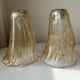Blown glass lampshades