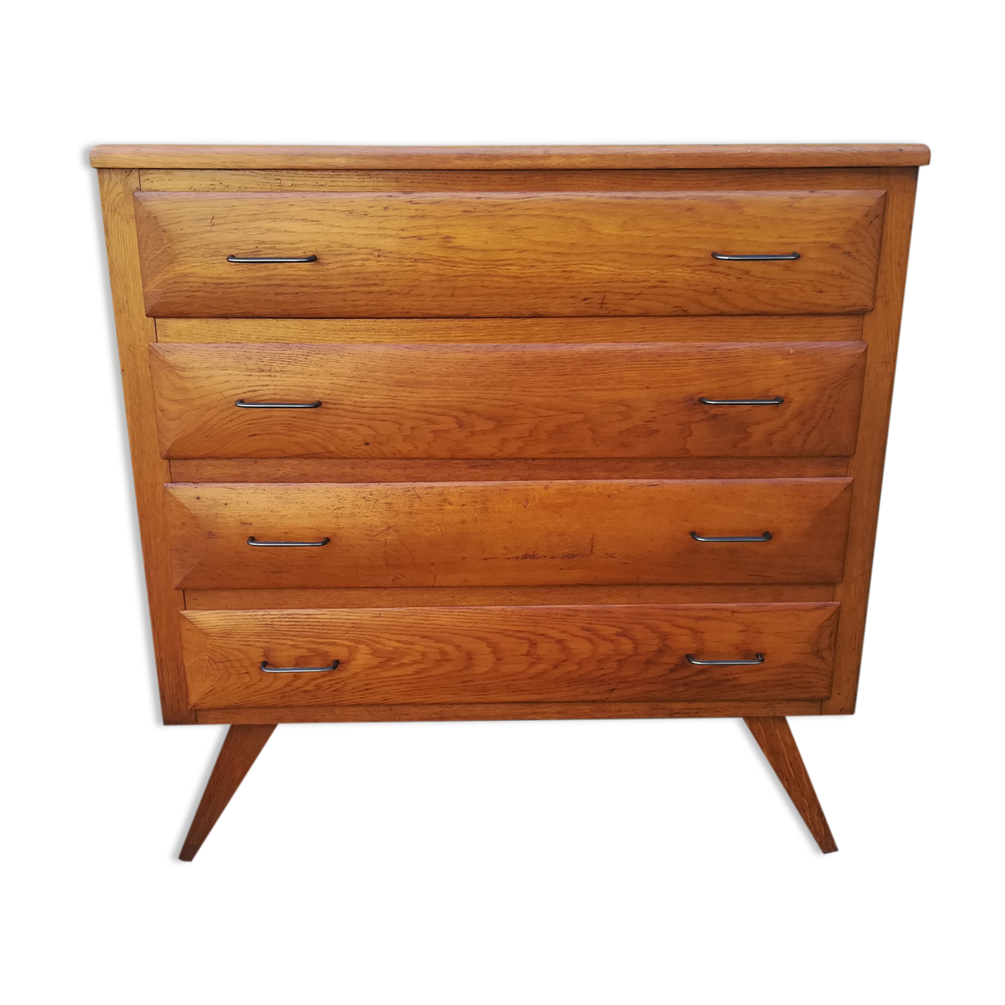 Vintage oak chest of drawers