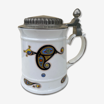 Vintage China Porcelain Beer Mug