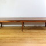 Important Community Table in Oak and Walnut – Late 19th Century
