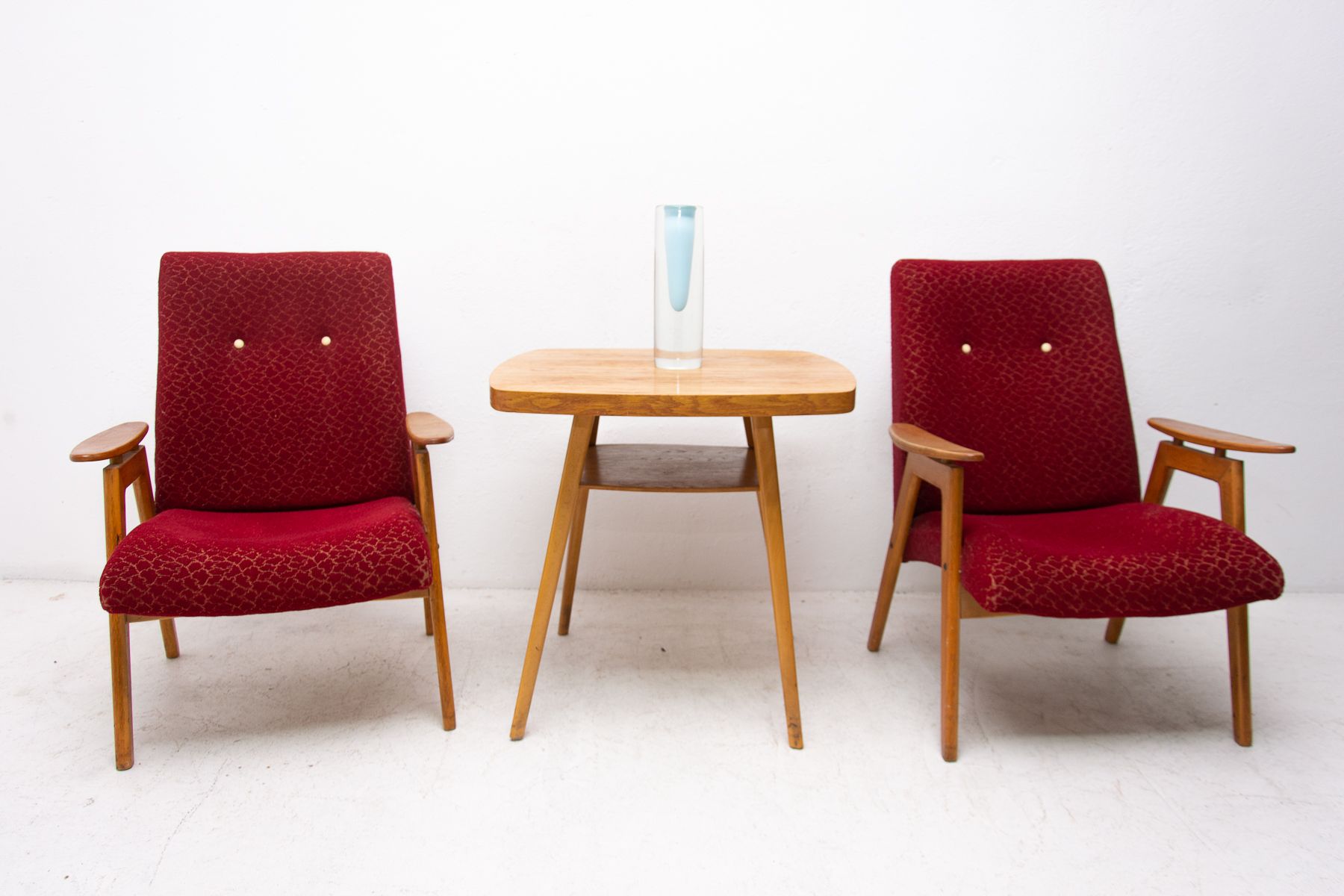 Pair of armchairs by Jaroslav Šmídek for UP závody, 1960´s