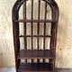 Rattan shelf