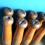 Old wooden keels 19th century French countryside