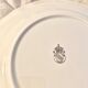 Lot d'assiettes plates Lunéville fleurs (réverbère)