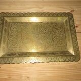Vintage brass tray