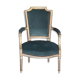 Louis XVI style convertible armchair