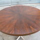 Table ronde vintage en palissandre