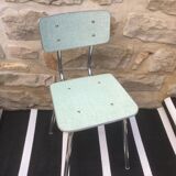 Green formica chair