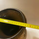 Vase en grès flammé West Germany