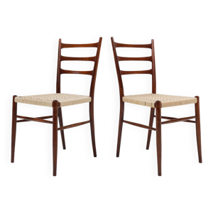 Paire de chaises en teck