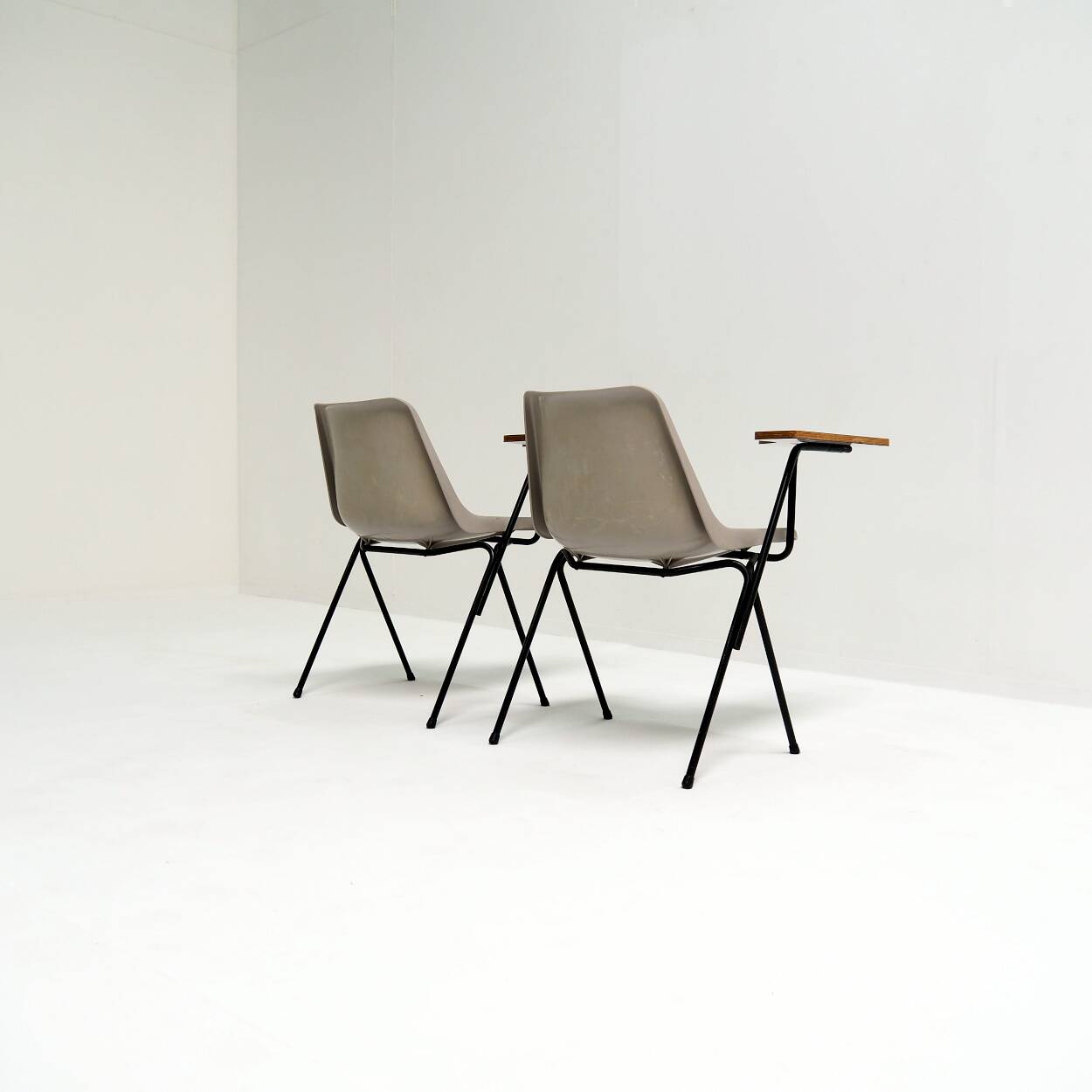 Pair of Funky Chairs by Robin Day for Tecno