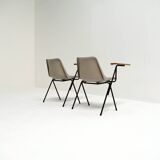 Paire de chaises Funky de Robin Day pour Tecno