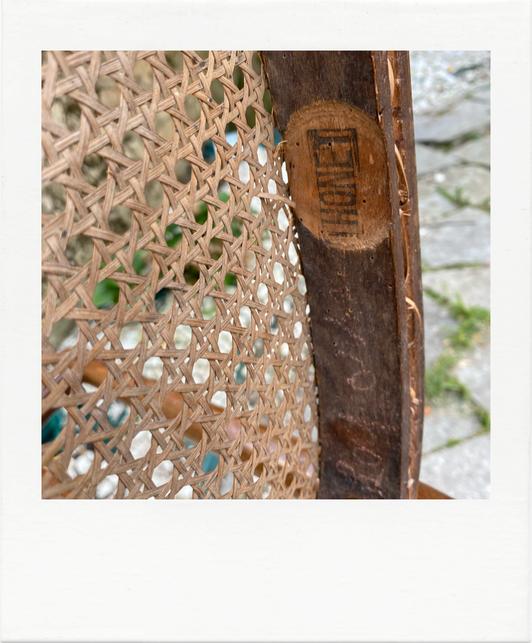 Duo of chairs Thonet bistro