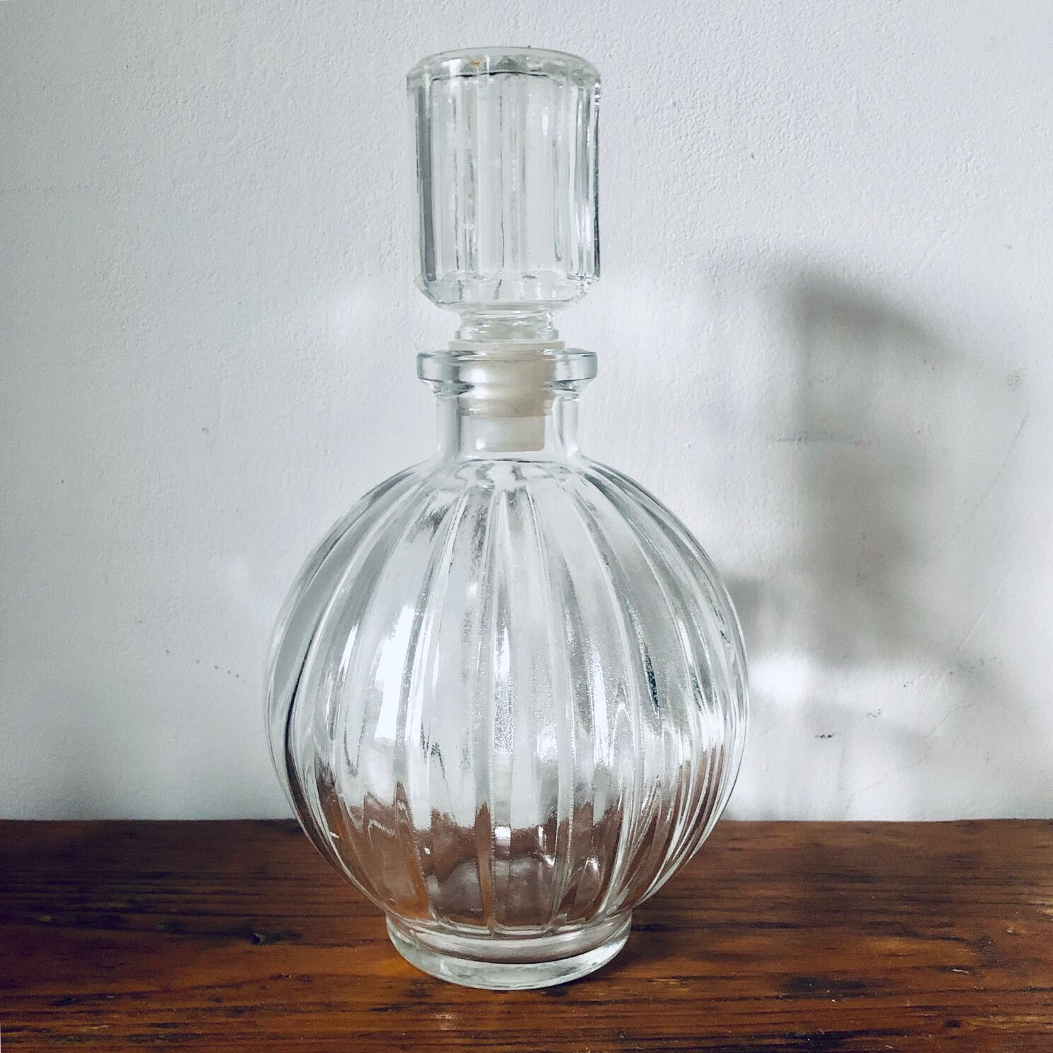Carafe vintage glass ball