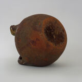 Old oil jug with 3 handles and spout. XIXth