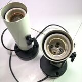 Pair of adjustable wall projectors 1970