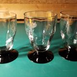 Art deco aperitif glasses