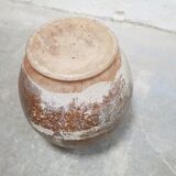 Jarre à huile chinoise ancienne en terre cuite vernissée, XVIII ème siècle