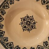 12 Terre de fer hollow plates, Brienne model, HB&Cie