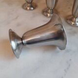 6 stainless steel bowls