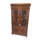 Louis Philippe Period Walnut Library Showcase