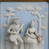 Porcelain Wall Art in Baroque style by Alt Meissen, Germany 1950s