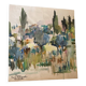 Gouache on paper by Raymond Vernet