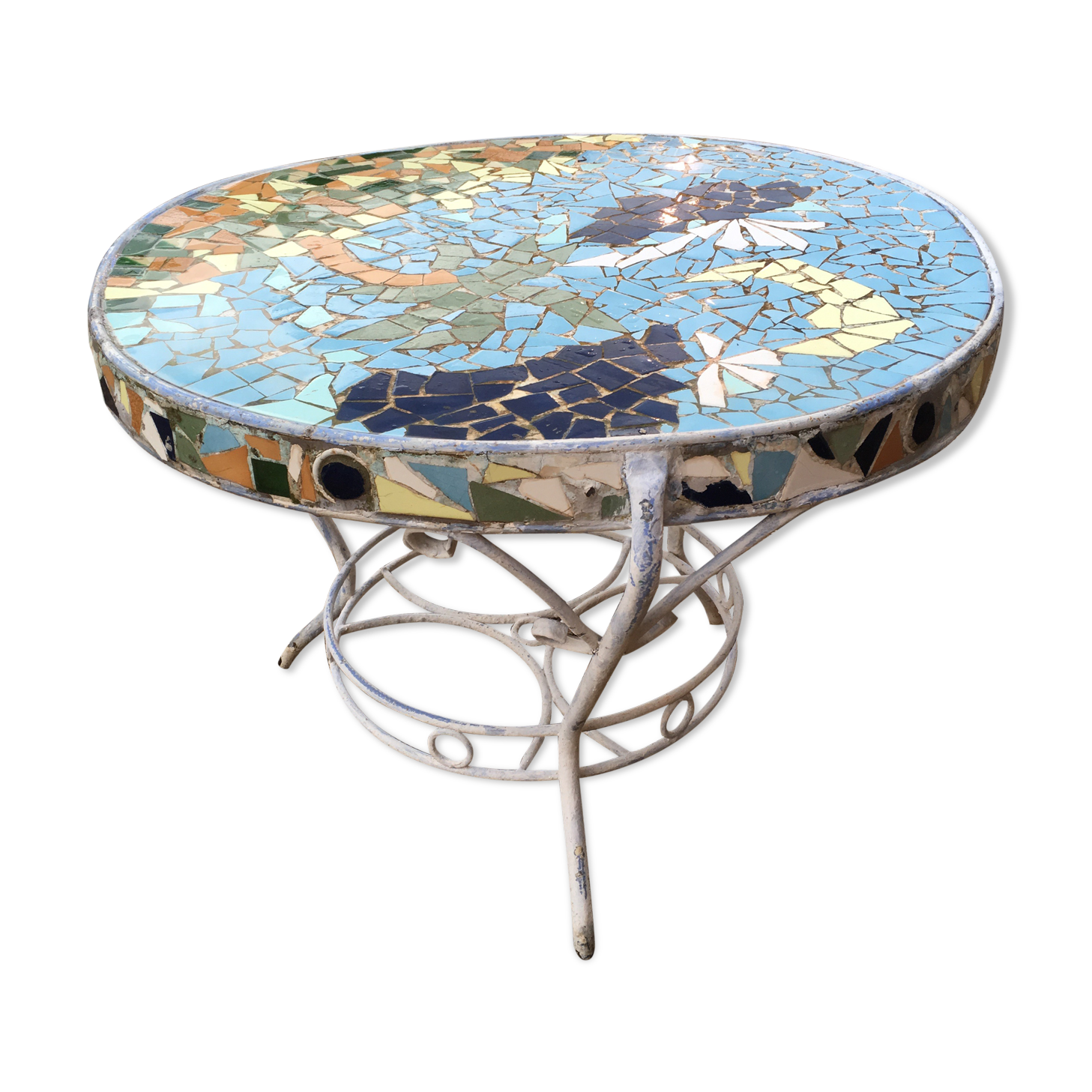 Menorca mosaic coffee table
