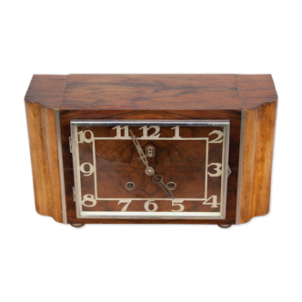 Art Deco Wood Clock Featured