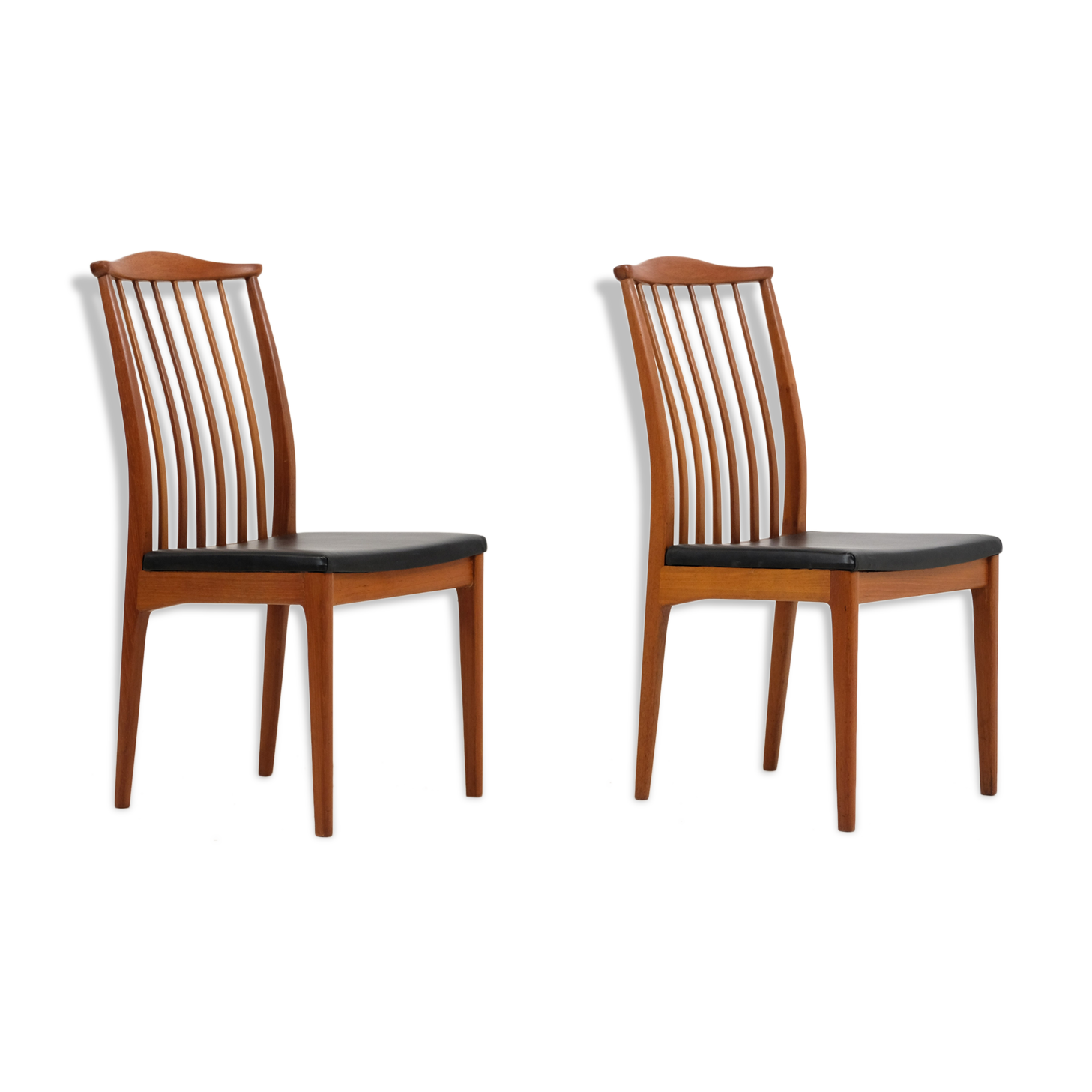 2 chaises teck 1960’s made in Sweden