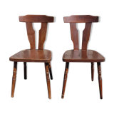 Paire de chaises de bistrot Macorest