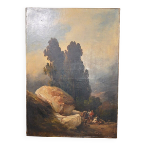 Huile sur toile, Le convoi