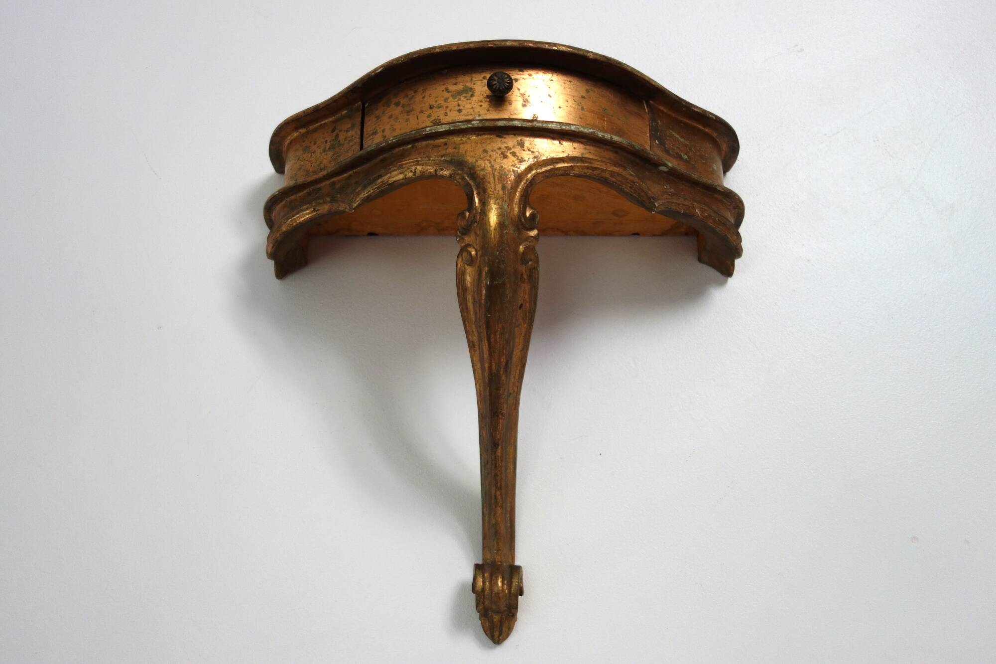 Console murale en bois vintage