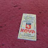 Octagonal mirror bevelled art deco 40 50 21x21cm