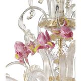 Venetian Murano glass chandelier