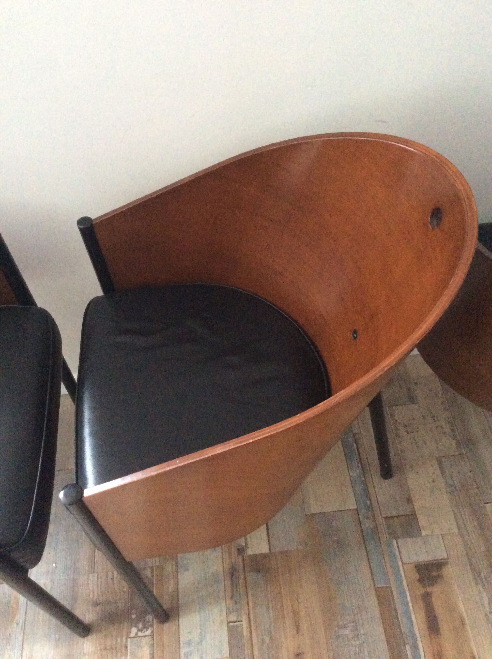 Set of 6 costes chairs by Philippe Starck, Aleph Driade edition