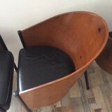 Set of 6 costes chairs by Philippe Starck, Aleph Driade edition