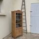 Art deco glass-glazed parisian wardrobe