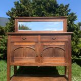 Art Nouveau oak sideboard