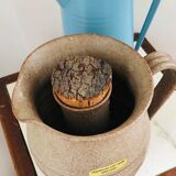 Pitcher with ice compartment