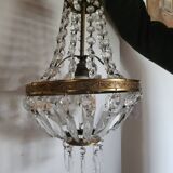 Hot air balloon chandelier
