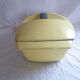 Dish casserole in yellow cast iron years 50/60 raymond loewy number 45