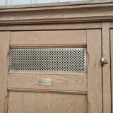 Wooden locker room bank of France period 1930