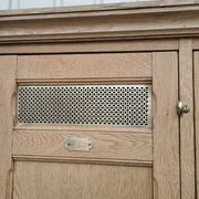 Wooden locker room bank of France period 1930